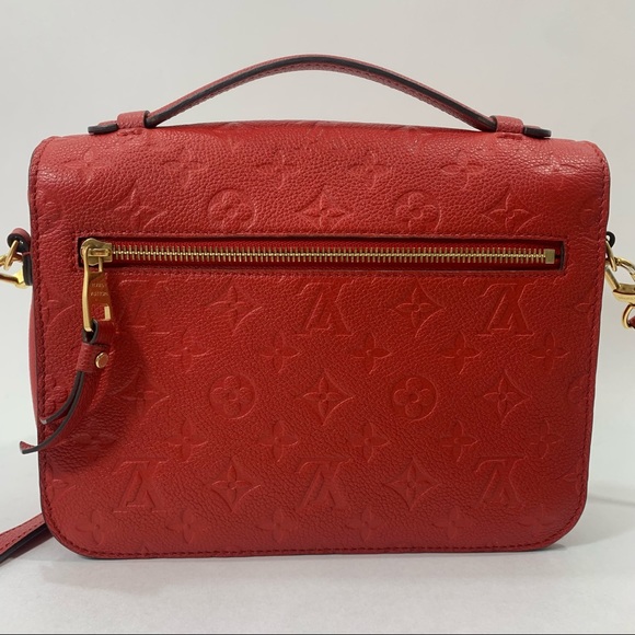 Louis Vuitton Red Pochette Métis - Picture 10 of 10